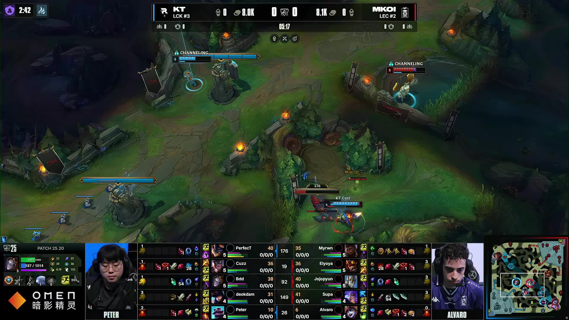 【战报】2025LPL春季赛，EDG延续连胜势头，TES轻取LNG